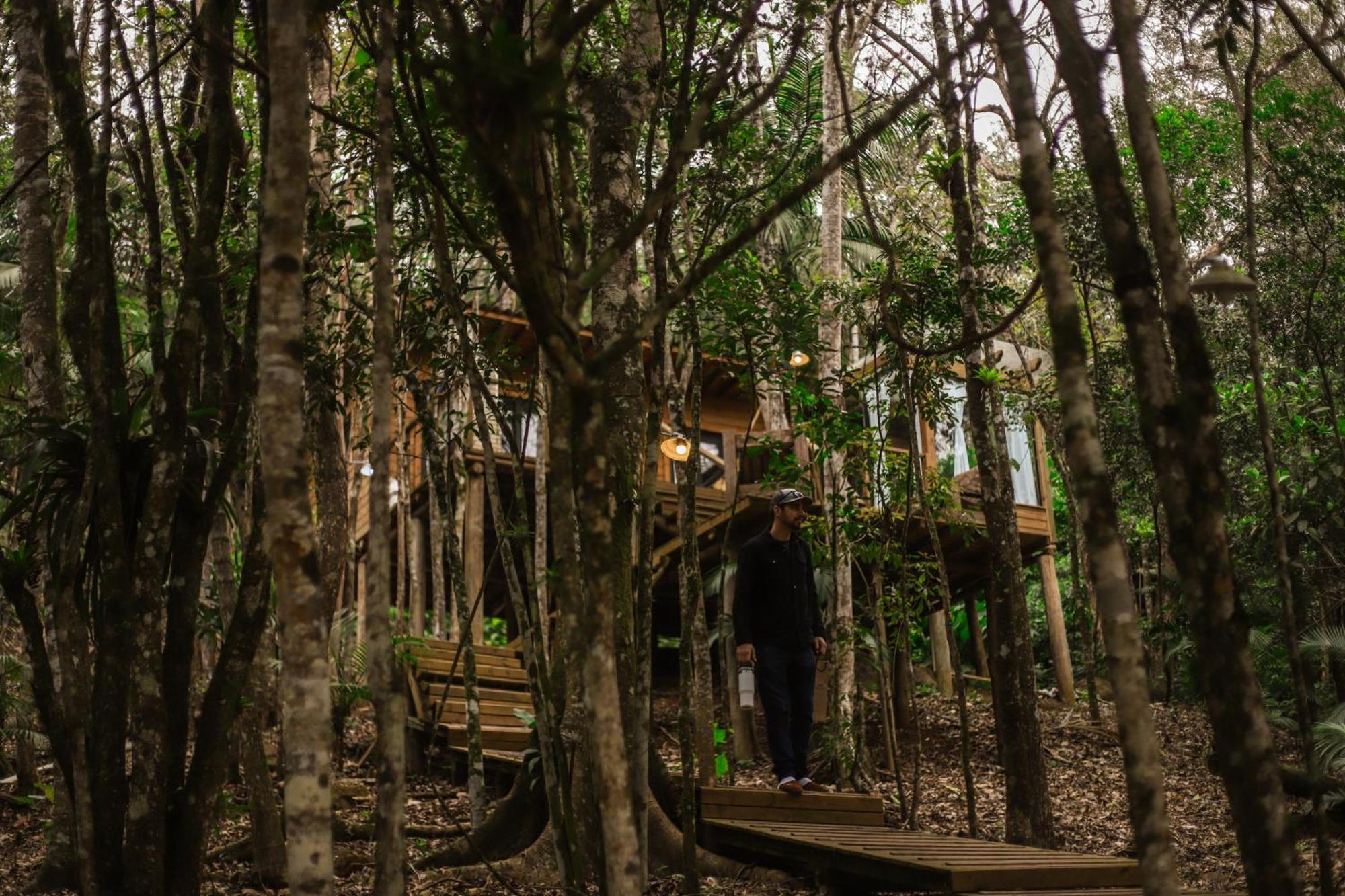 Chale Da Arvore, Vivenda Serra Velha, Chales De Montanha Timbe do Sul Экстерьер фото